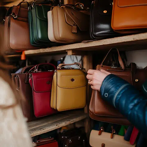 Soft Leather Crossbody Bag